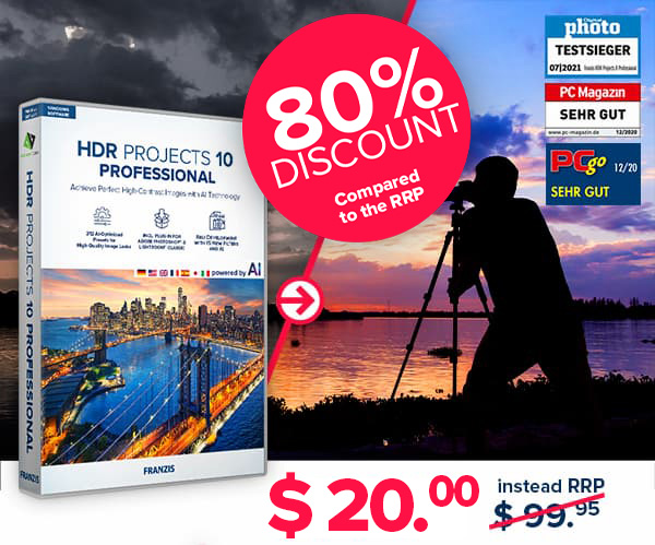 HDR projects 10 professional - special offer!