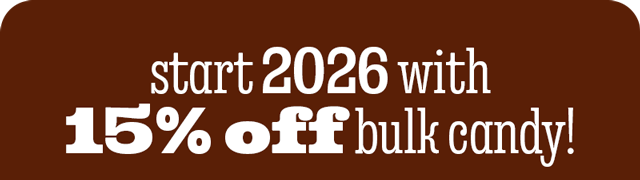 15% OFF BULK CANDY