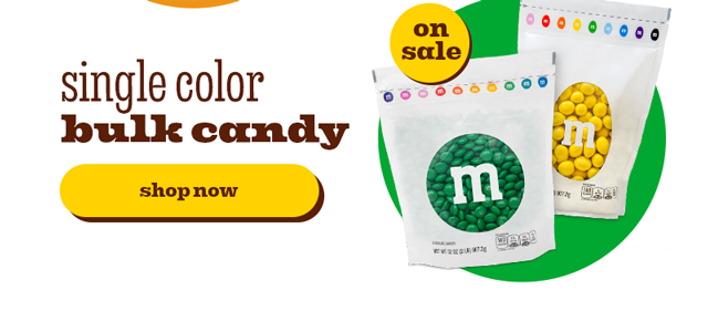 SINGLE COLOR BULK CANDY
