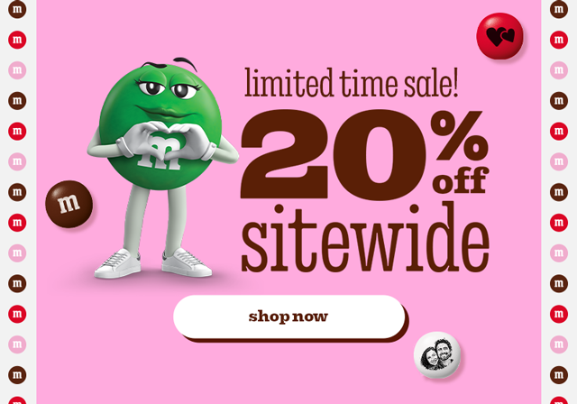 20% OFF SITEWIDE SHOP NOW