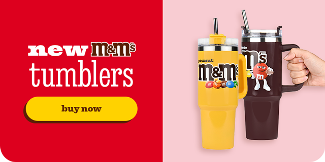 NEW M&M'S TUMBLERS