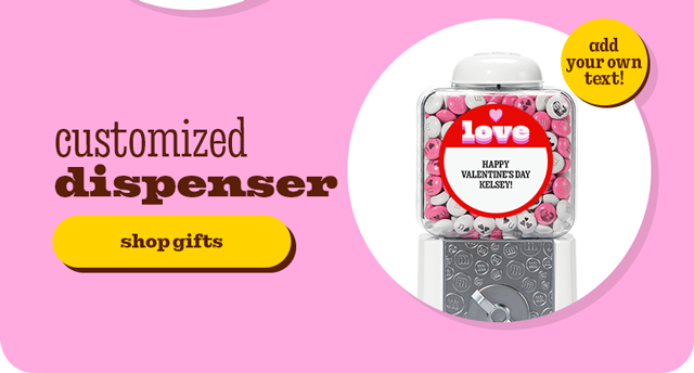 CUSTOMIZED DISPENSER