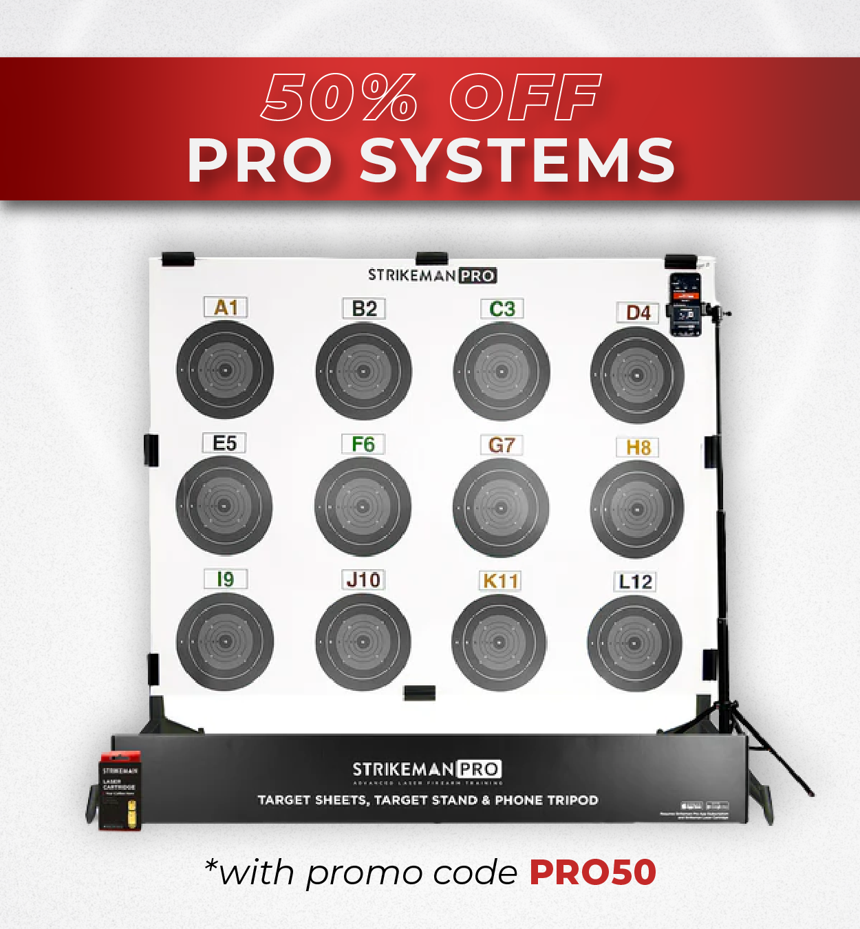 50% off Pro Systems with promo code PRO50
