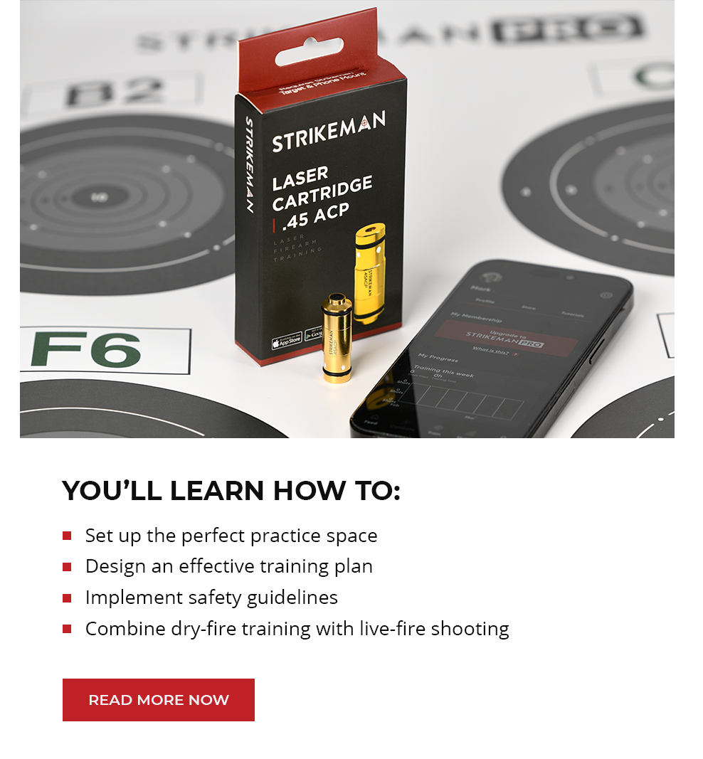 You&rsquo;ll Learn How To: Set up the perfect practice space  Design an effective training plan  Implement safety guidelines  Combine dry-fire training with live-fire shooting