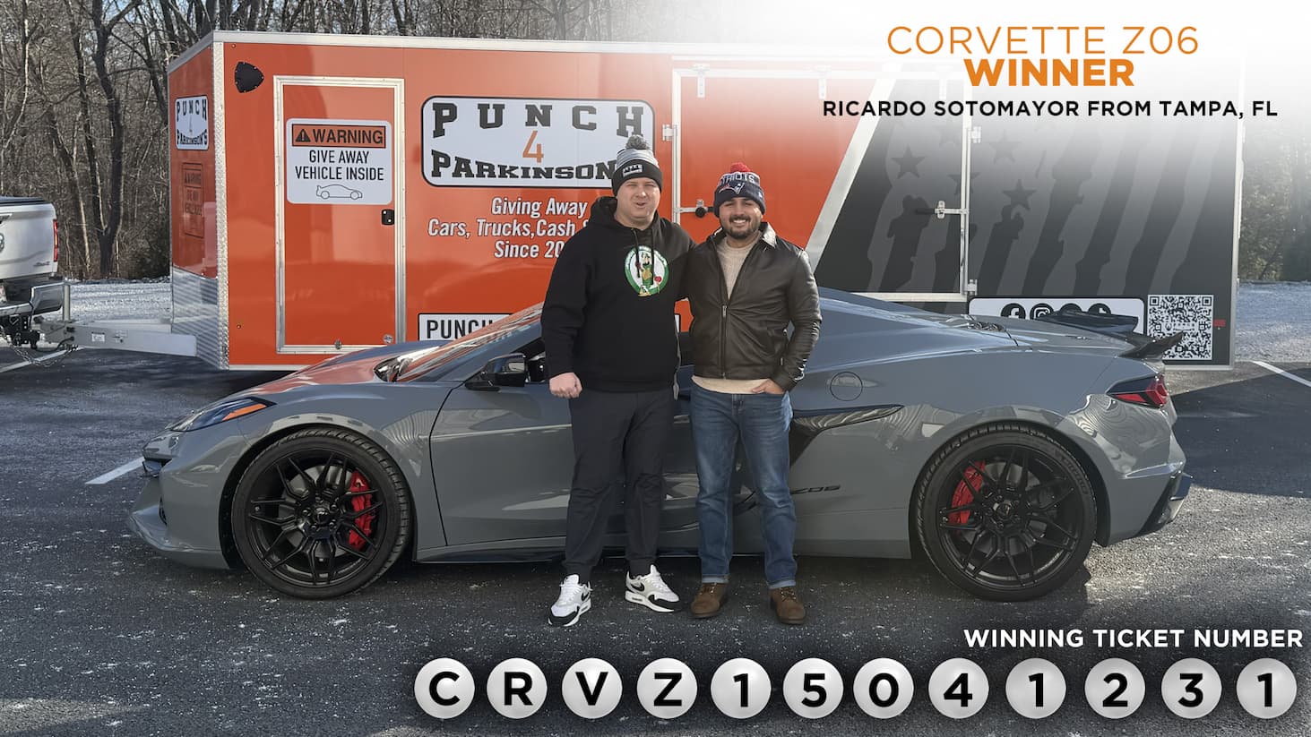 Previous Corvette ZO6 Winner