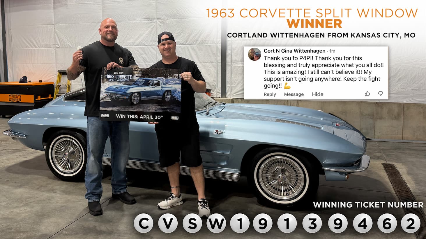 Previous 1963 Corvette Winner
