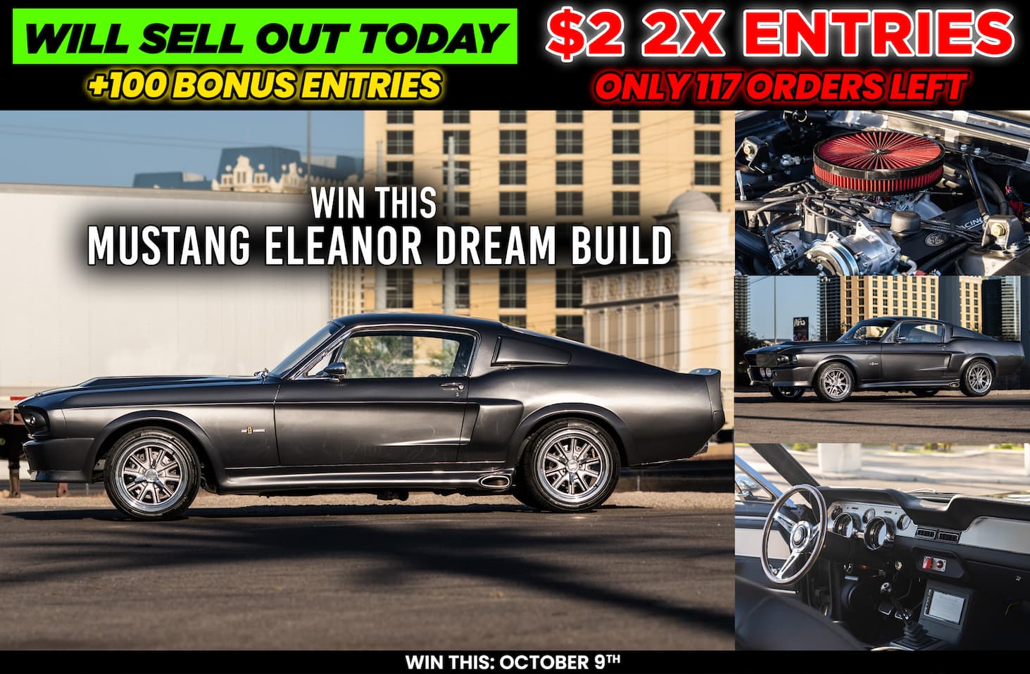 Win This Mustang Eleanor Dream Build