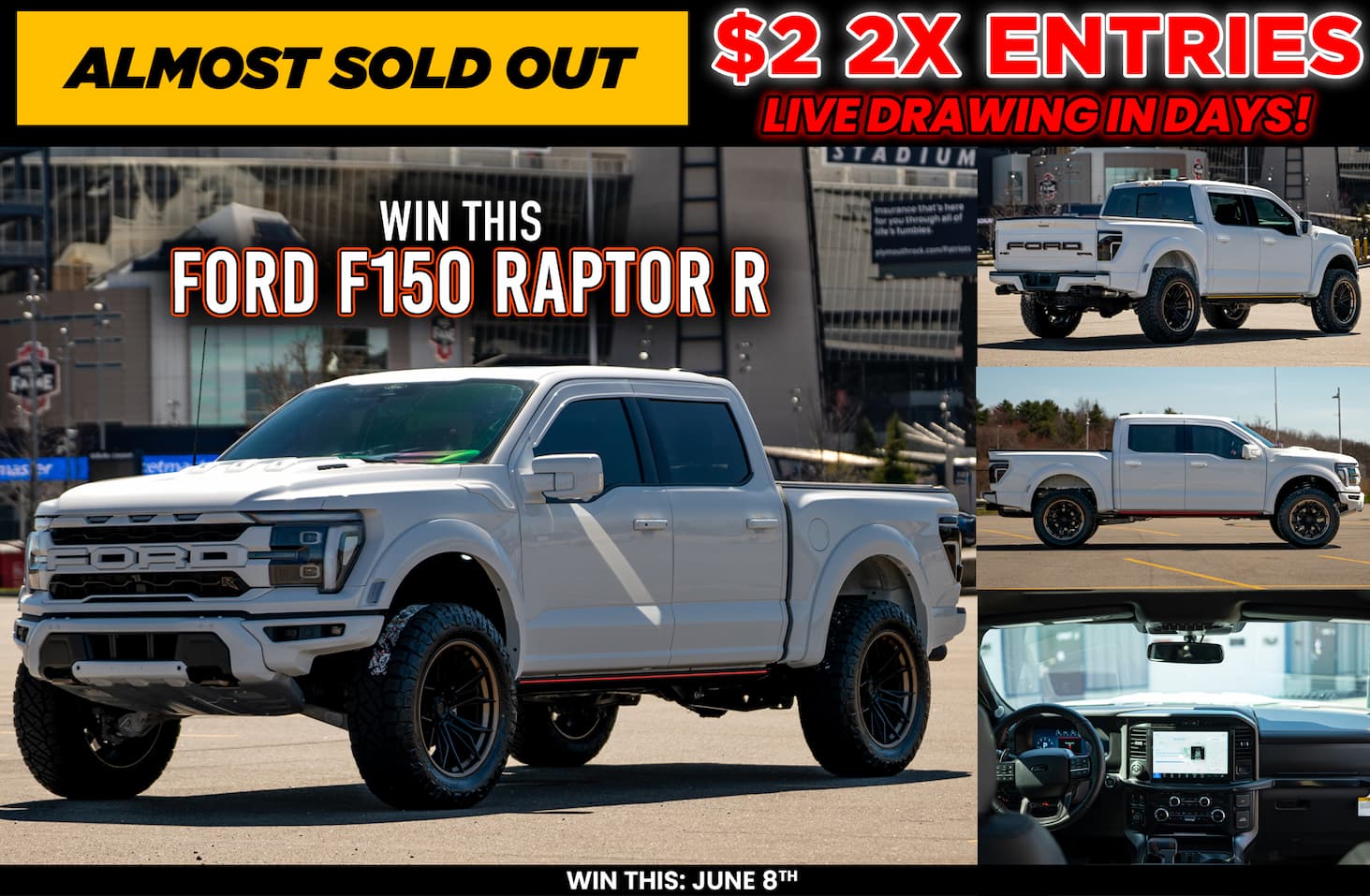 Win This 2025 Ford Raptor R