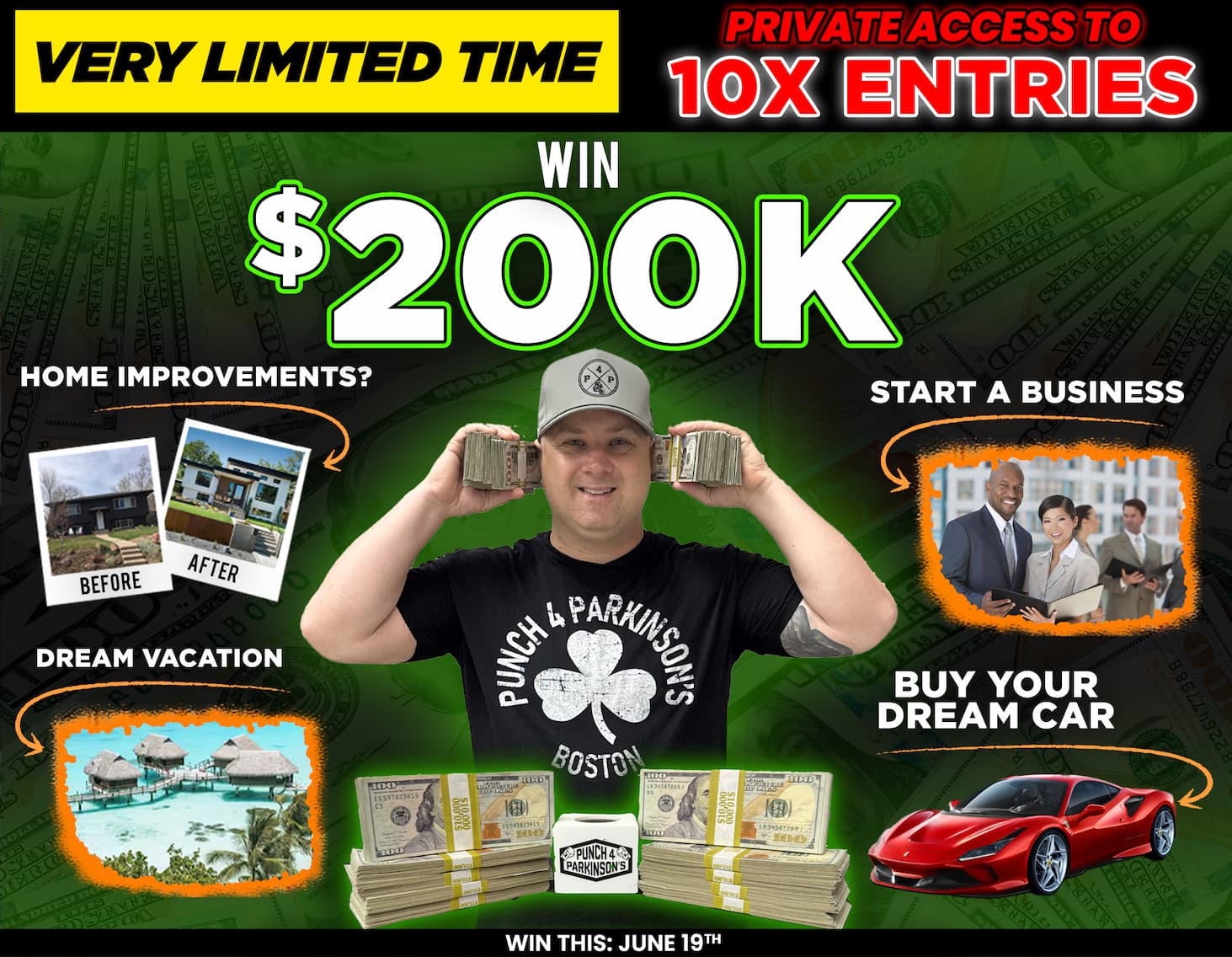Win $200,000 Cash