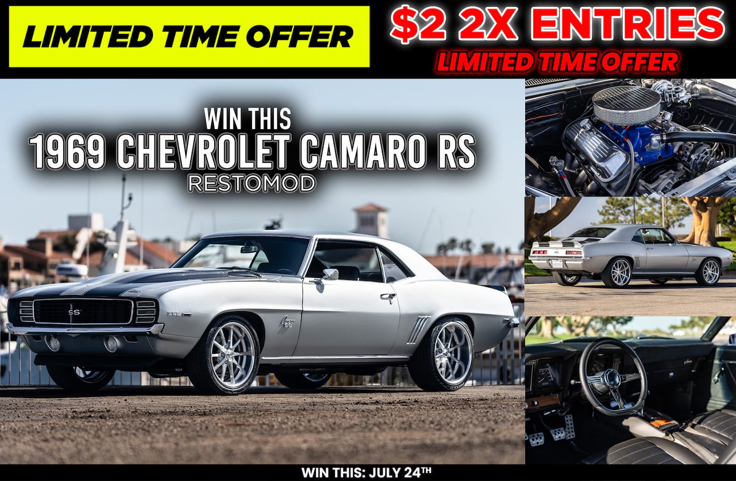 Win This 1969 Camaro RS/SS