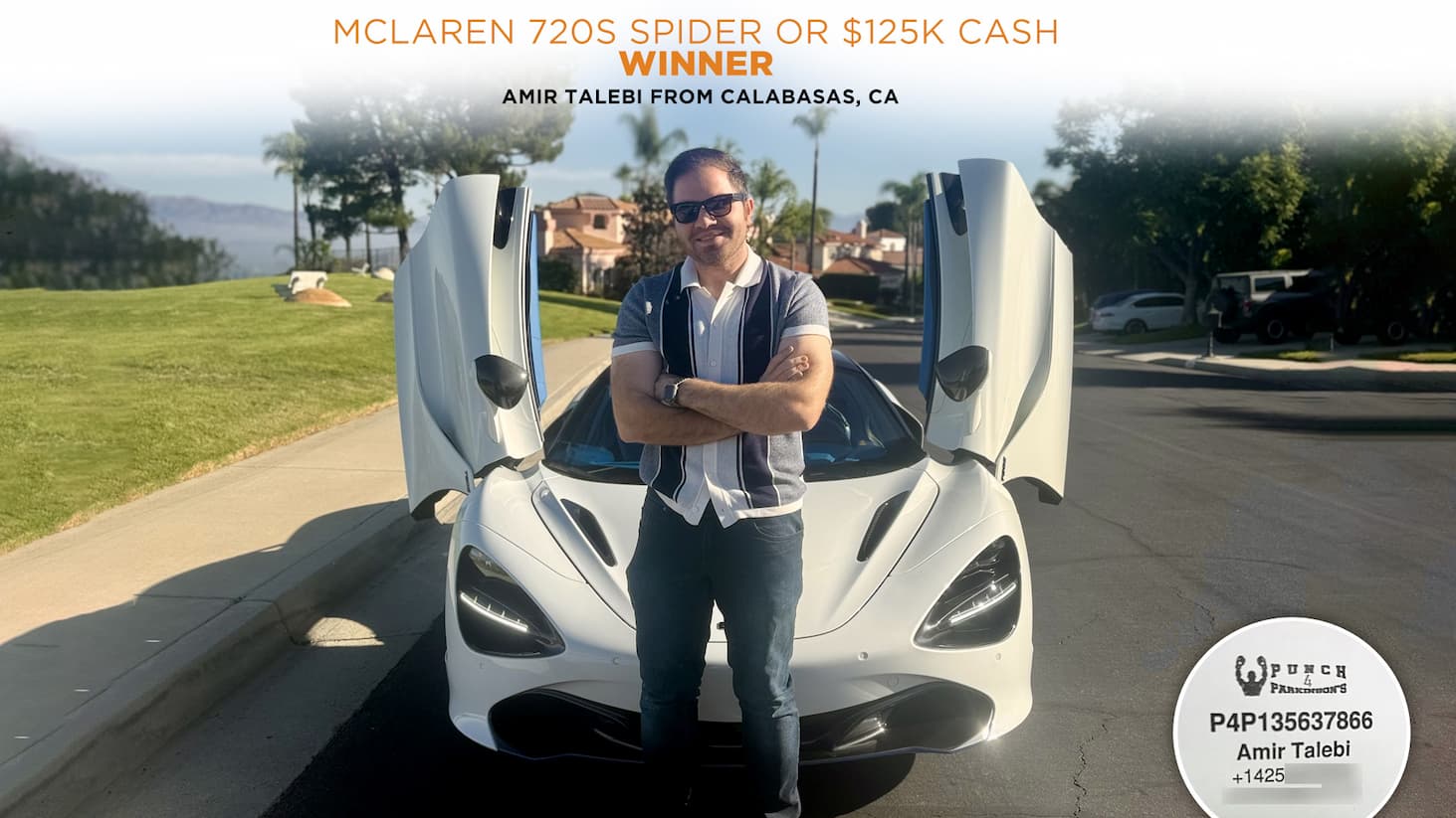 McLaren 720S Spider Winner