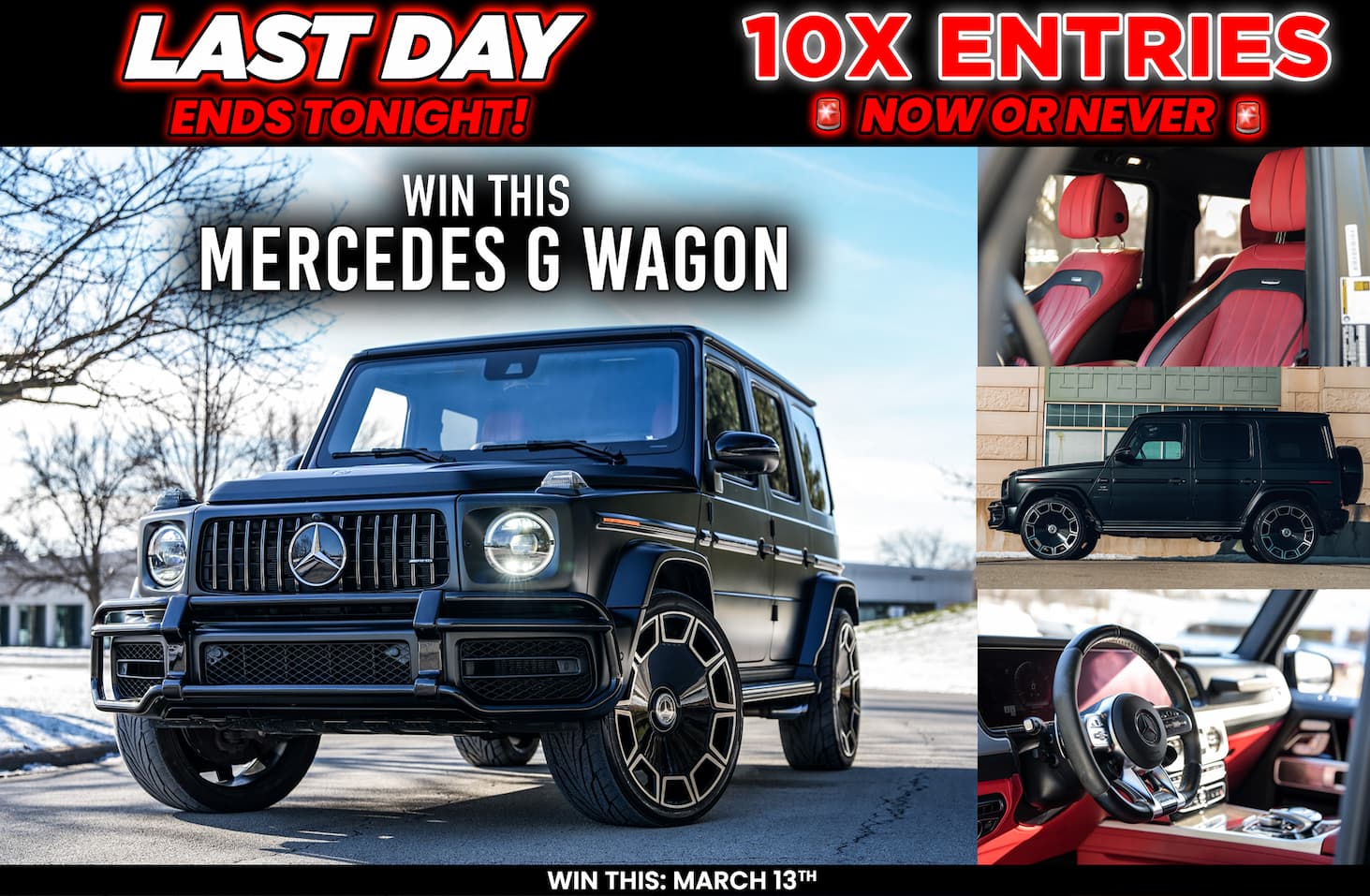 Win This Mercedes Benz G63