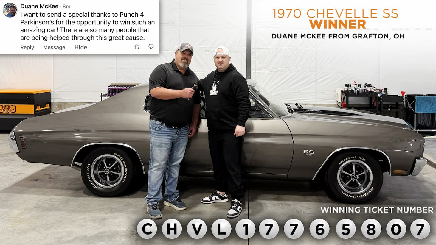 Previous 1970 Chevelle SS Winner