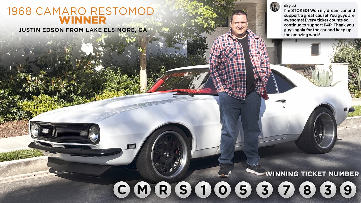 Previous 1968 Camaro Winner