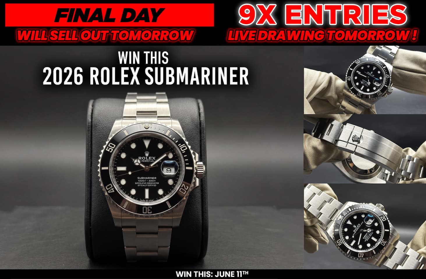 Win This 2026 Rolex Submariner