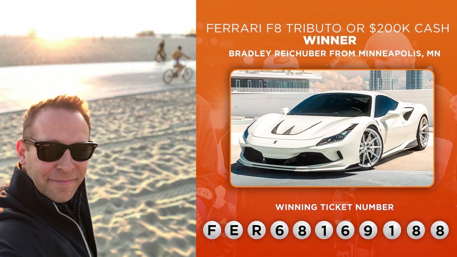 Ferrari F8 Winner