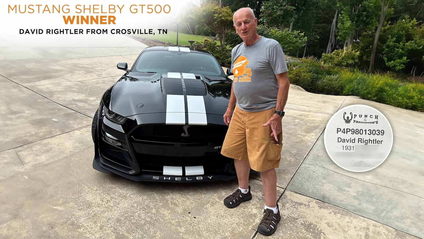 Mustang Shelby GT500 Winner