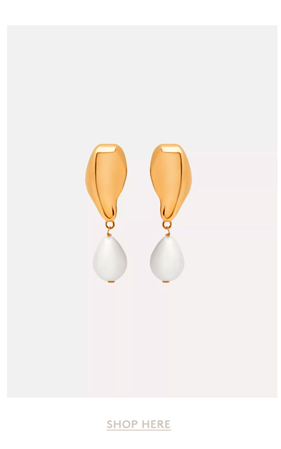 Baroque Pearl Drop Earrings