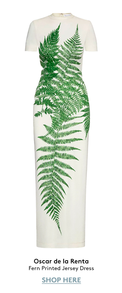 Fern Printed Jersey Dress Fern Printed Jersey Dress