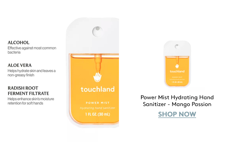 Power Mist Hydrating Hand Sanitizer - Mango Passion