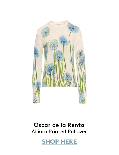 Allium Printed Pullover