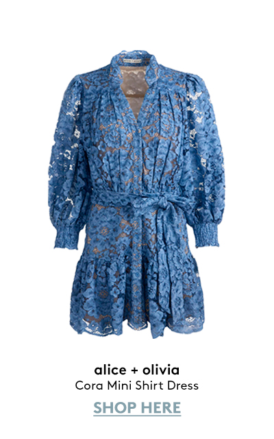 Cora Mini Shirt Dress