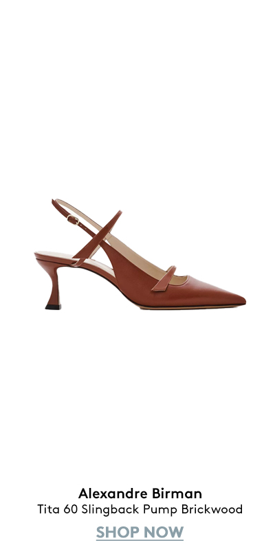 Alexandre Birman Tita 60 Slingback Pump Brickwood Alexandre Birman Tita 60 Slingback Pump Brickwood