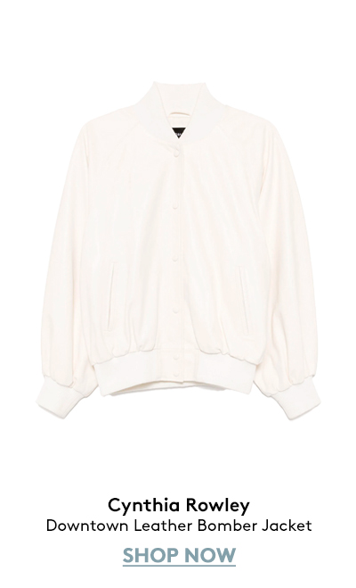 Downtown Leather Bomber Jacket Downtown Leather Bomber Jacket