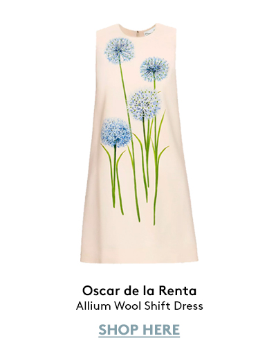 Allium Wool Shift Dress