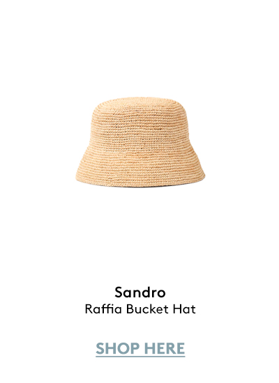 Raffia Bucket Hat