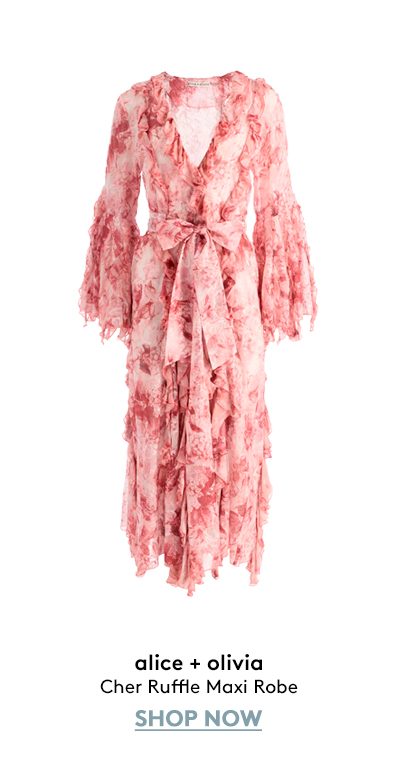 Cher Ruffle Maxi Robe