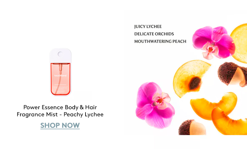 Power Essence Body & Hair Fragrance Mist - Peachy Lychee