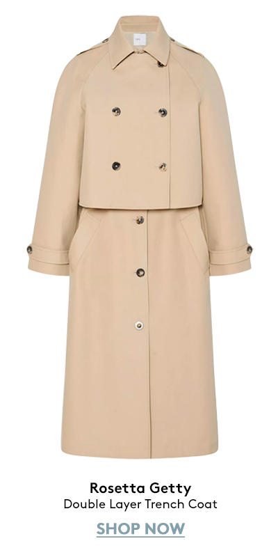 Double Layer Trench Coat Double Layer Trench Coat