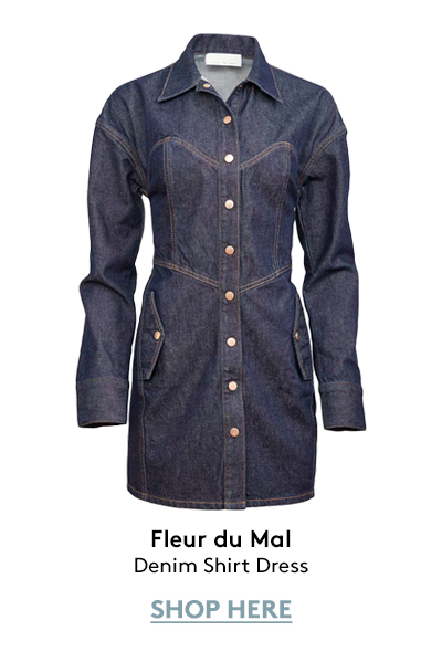 Denim Shirt Dress