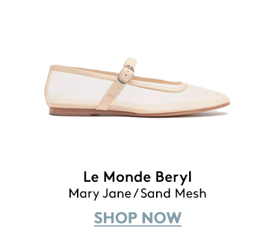 Mary Jane / Sand Mesh Mary Jane / Sand Mesh