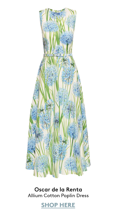 Allium Cotton Poplin Dress
