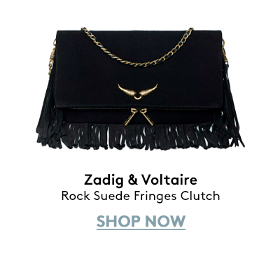 Rock Suede Fringes Clutch Rock Suede Fringes Clutch