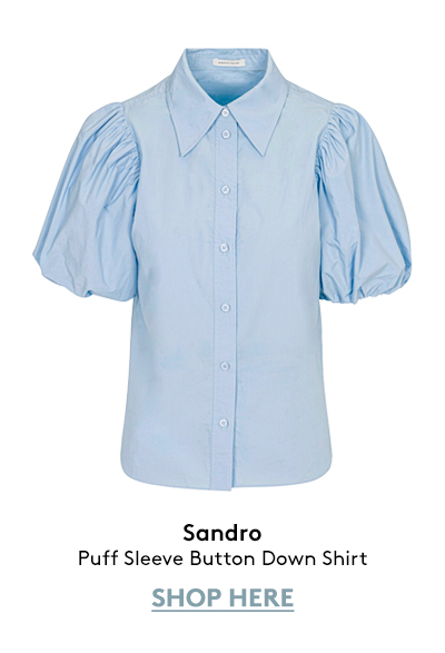 Puff Sleeve Button Down Shirt