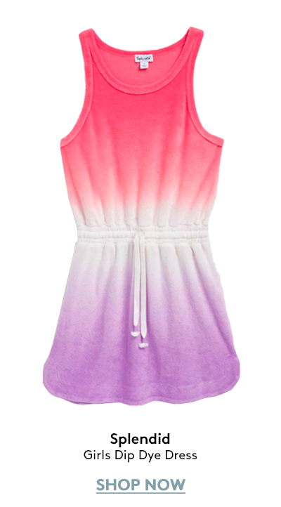 Girls Dip Dye Dress Girls Dip Dye Dress