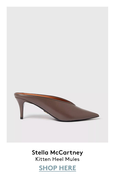 Kitten Heel Mules