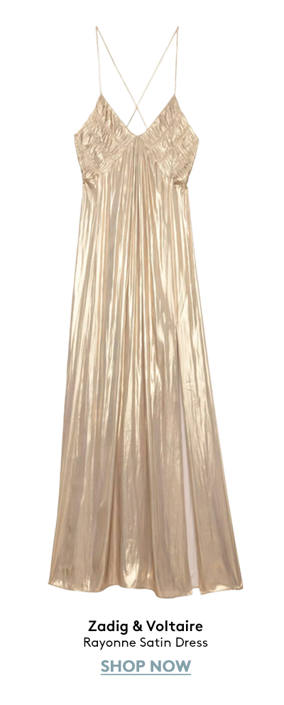 Rayonne Satin Dress