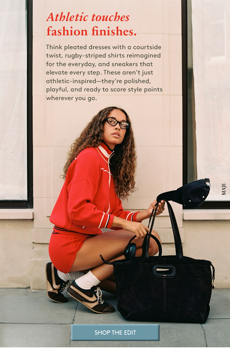 9/23:Fall Trends: Athletic Inspired Wear 9/23:Fall Trends: Athletic Inspired Wear