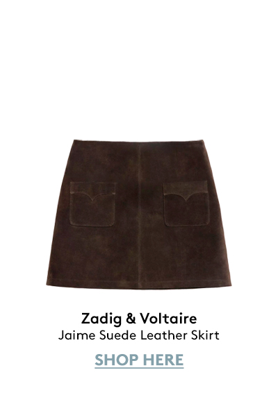 Jaime Suede Leather Skirt Jaime Suede Leather Skirt