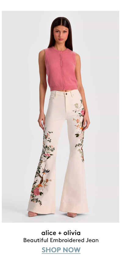 Beautiful Embroidered Jean
