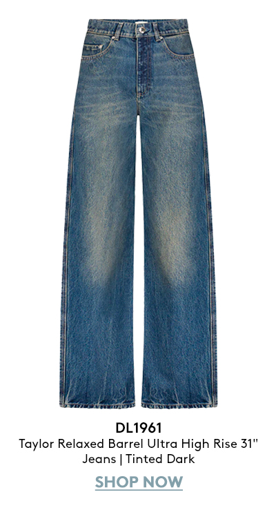 Taylor Relaxed Barrel Ultra High Rise 31" Jeans | Tinted Dark Taylor Relaxed Barrel Ultra High Rise 31" Jeans | Tinted Dark