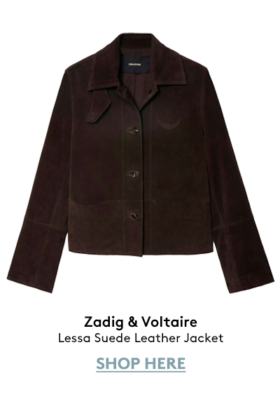 Lessa Suede Leather Jacket Lessa Suede Leather Jacket