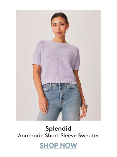 Annmarie Short Sleeve Sweater