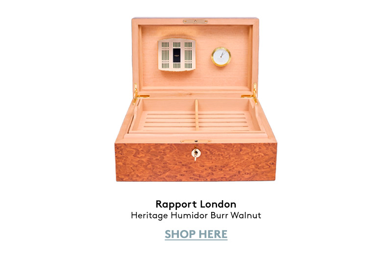 Heritage Humidor - Burr Walnut Heritage Humidor - Burr Walnut