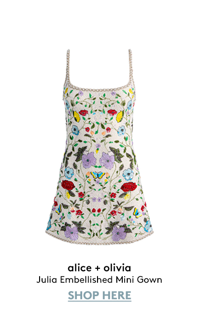 Julia Embellished Mini Gown