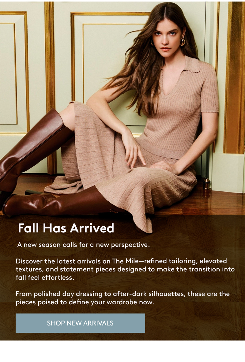 Fall New Arrivals